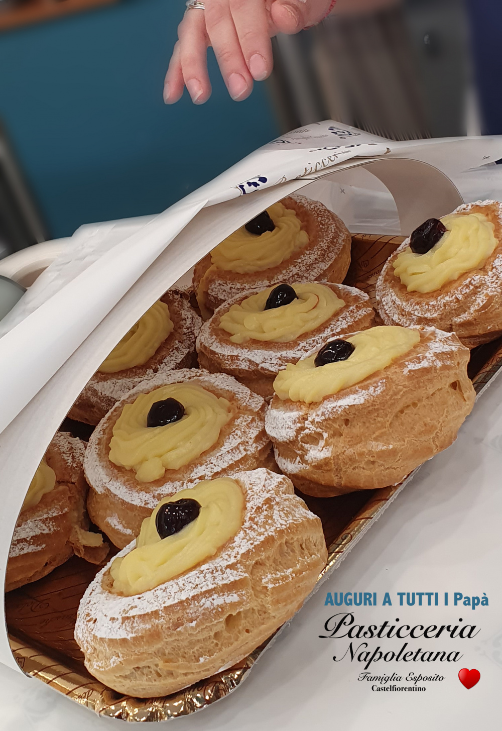 peer la festa del papà zeppole fritte o al forno